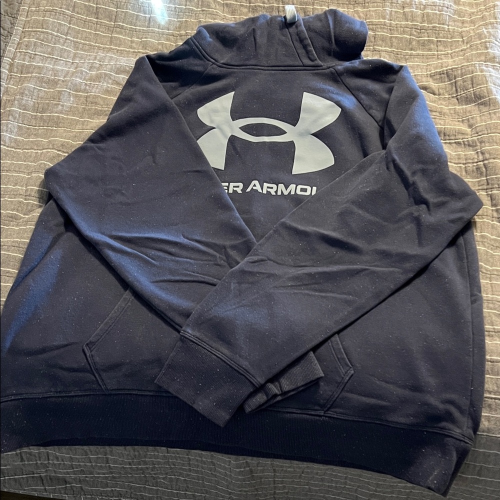 Under Armour Dark Blue Sweatshirt with Logo